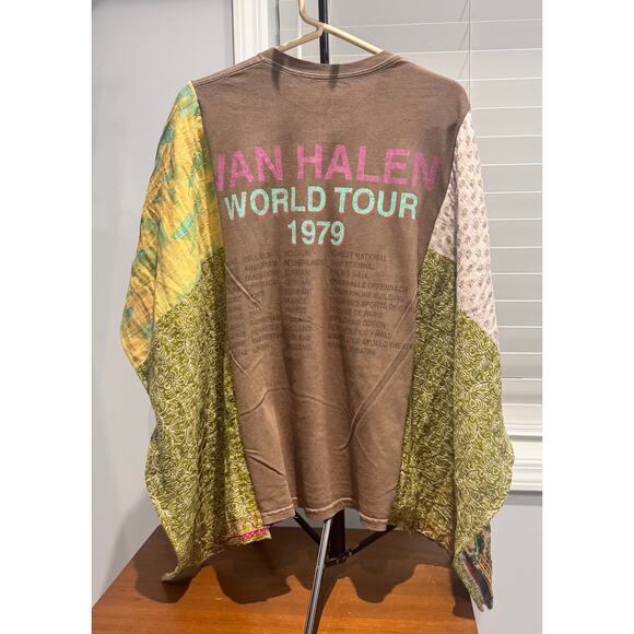 Van Halen Kantha poncho One-Size fits S-3X - Picture 2 of 2